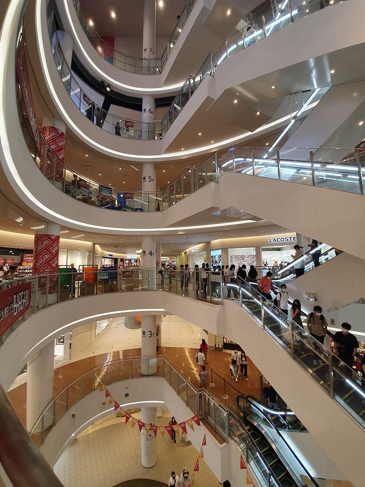 DiverCity Tokyo Plaza in Odaiba, home of The Gundam Base Tokyo on the 7th floor.