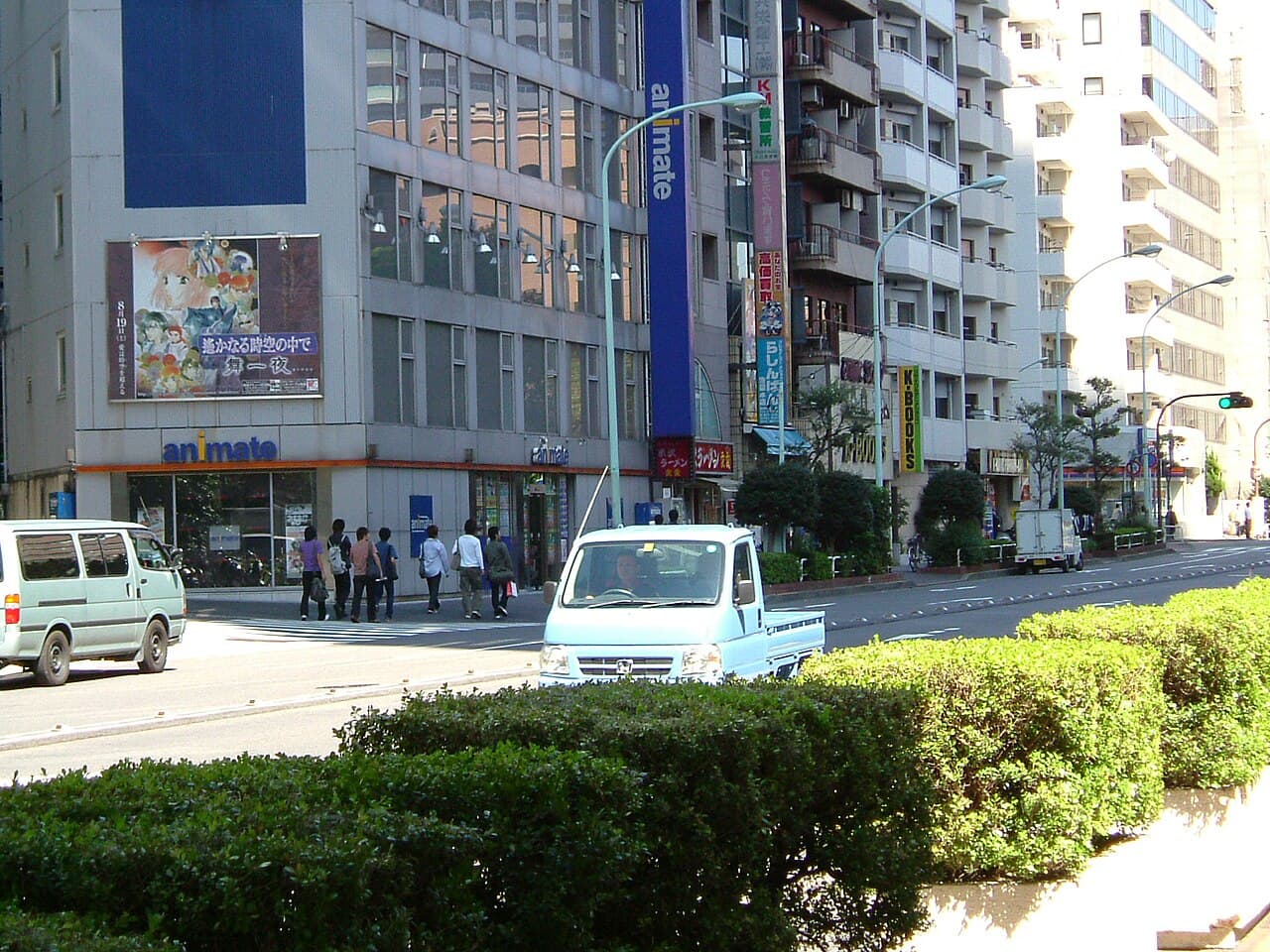 Otome Road in Ikebukuro, Tokyo — a street lined with anime, manga, and BL goods shops